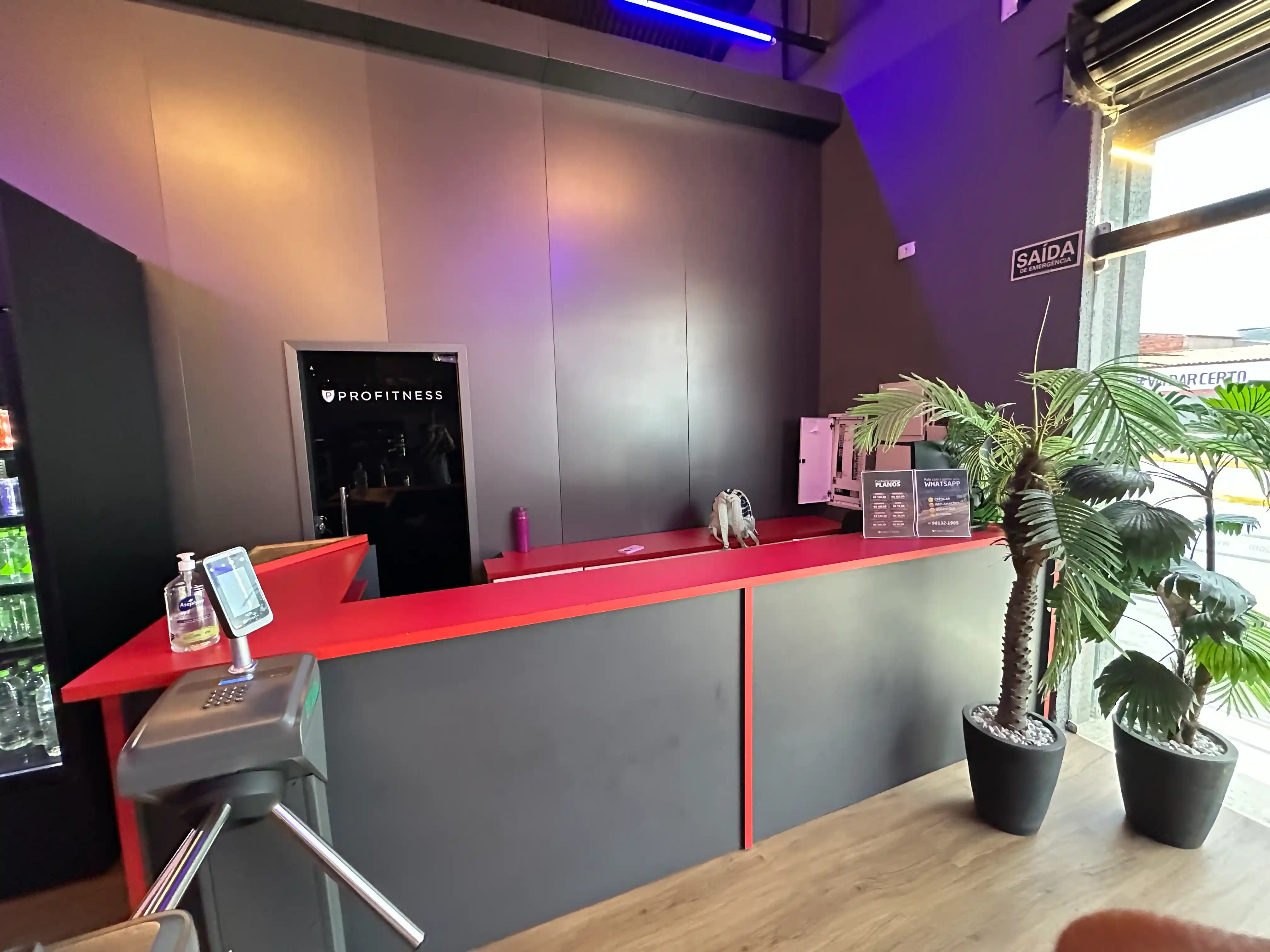 Recepção da Academia